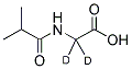 ISOBUTYRYLGLYCINE-2,2-D2 Struktur