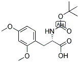 (S)-2-TERT-BUTOXYCARBONYLAMINO-3-(2,4-DIMETHOXY-PHENYL)-PROPIONIC ACID Struktur