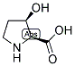 CIS-L-3-HYDROXYPROLINE Struktur