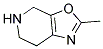 2-METHYL-4,5,6,7-TETRAHYDRO-OXAZOLO[5,4-C]PYRIDINE Struktur
