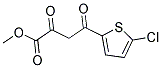 METHYL 4-(5-CHLOROTHIEN-2-YL)-2,4-DIOXOBUTANOATE Struktur