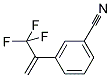 3-[1-(TRIFLUOROMETHYL)VINYL]BENZONITRILE Struktur