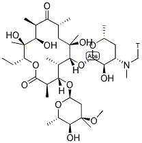 ERYTHROMYCIN [N-METHYL-3H] Struktur