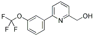 (6-[3-(TRIFLUOROMETHOXY)PHENYL]PYRIDIN-2-YL)METHANOL Struktur