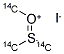 TRIMETHYSULFOXONIUM IODIDE [METHYL-14C] Struktur