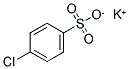 4-CHLORO-BENZENE SULFONIC ACID POTASSIUM SALT Struktur