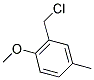 2-(CHLOROMETHYL)-1-METHOXY-4-METHYLBENZENE Struktur