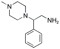 2-(4-METHYL-PIPERAZIN-1-YL)-2-PHENYL-ETHYLAMINE Struktur