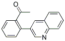 1-[2-(3-QUINOLINYL)PHENYL]ETHANONE Struktur