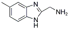 (5-METHYL-1H-BENZIMIDAZOL-2-YL)METHYLAMINE Struktur