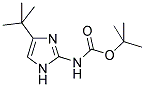 (4-TERT-BUTYL-1H-IMIDAZOL-2-YL)-CARBAMIC ACID TERT-BUTYL ESTER Struktur