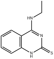 4-(ETHYLAMINO)QUINAZOLINE-2-THIOL Struktur