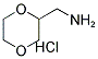 C-[1,4]DIOXAN-2-YL-METHYLAMINE HYDROCHLORIDE Struktur