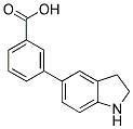 3-(2,3-DIHYDRO-1H-INDOL-5-YL)-BENZOIC ACID Struktur