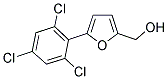 [5-(2,4,6-TRICHLORO-PHENYL)-FURAN-2-YL]-METHANOL Struktur