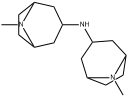 BIS-(8-METHYL-8-AZA-BICYCLO[3.2.1]OCT-3-YL)-AMINE Struktur