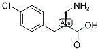 (S)-2-AMINOMETHYL-3-(4-CHLORO-PHENYL)-PROPIONIC ACID Struktur