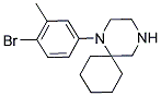 1-(4-BROMO-3-METHYLPHENYL)-1,4-DIAZASPIRO[5.5]UNDECANE Struktur