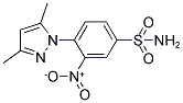 4-(3,5-DIMETHYL-PYRAZOL-1-YL)-3-NITRO-BENZENESULFONAMIDE Struktur