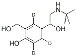 ALBUTEROL-D3 Struktur