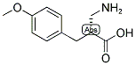 (R)-2-AMINOMETHYL-3-(4-METHOXY-PHENYL)-PROPIONIC ACID Struktur