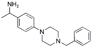 1-[4-(4-BENZYL-PIPERAZIN-1-YL)-PHENYL]-ETHYLAMINE Struktur