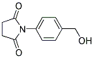 1-[4-(HYDROXYMETHYL)PHENYL]-2,5-PYRROLIDINEDIONE Struktur