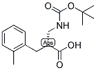 (R)-2-(TERT-BUTOXYCARBONYLAMINO-METHYL)-3-O-TOLYL-PROPIONIC ACID Struktur