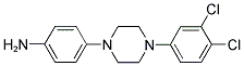 1-(4-AMINOPHENYL)-4-(3,4-DICHLOROPHENYL)PIPERAZINE Struktur