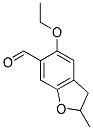 5-ETHOXY-2-METHYL-2,3-DIHYDRO-1-BENZOFURAN-6-CARBALDEHYDE Struktur