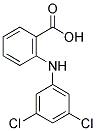 2-[(3,5-DICHLOROPHENYL)AMINO]BENZOIC ACID Struktur