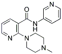 2-(4-METHYLPIPERAZIN-1-YL)-N-(PYRIDIN-3-YL)NICOTINAMIDE Struktur