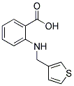 2-((THIEN-3-YLMETHYL)AMINO)BENZOIC ACID Struktur