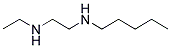 N-ETHYL-N'-PENTYL ETHYLENEDIAMINE Struktur