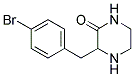 3-(4-BROMO-BENZYL)-PIPERAZIN-2-ONE Struktur