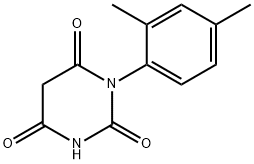 1-(2,4-DIMETHYLPHENYL)PYRIMIDINE-2,4,6(1H,3H,5H)-TRIONE Struktur