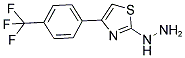 [4-(4-TRIFLUOROMETHYL-PHENYL)-THIAZOL-2-YL]-HYDRAZINE Struktur