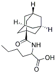 2-[(1-ADAMANTYLCARBONYL)AMINO]HEXANOIC ACID Struktur