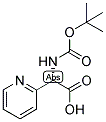 (S)-TERT-BUTOXYCARBONYLAMINO-PYRIDIN-2-YL-ACETIC ACID Struktur