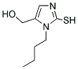 (3-BUTYL-2-MERCAPTO-3H-IMIDAZOL-4-YL)-METHANOL Struktur