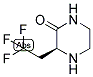 (S)-3-(2,2,2-TRIFLUORO-ETHYL)-PIPERAZIN-2-ONE Struktur