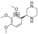 (S)-2-(2,3,4-TRIMETHOXY-PHENYL)-PIPERAZINE Struktur