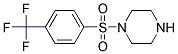 1-[[4-(TRIFLUOROMETHYL)PHENYL]SULFONYL]PIPERAZINE Struktur