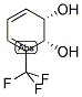 CIS-(1S,2R)-3-TRIFLUOROMETHYL-3,5-CYCLOHEXADIENE-1,2- DIOL Struktur