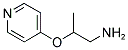 2-(PYRIDIN-4-YLOXY)-PROPYLAMINE Struktur