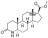 METHYL 4-AZA-5 ALPHA-ANDROSTAN-3-ONE-17 BETA-CARBOXYLATE Struktur