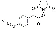 4-AZIDOPHENYLACETIC ACID N-SUCCINIMIDO ESTER Struktur