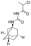 N-[(1-ADAMANTYLAMINO)CARBONYL]-2-CHLOROPROPANAMIDE Struktur