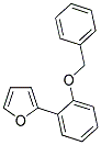 2-[2-(BENZYLOXY)PHENYL]FURAN Struktur