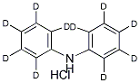 DIPHENYL-D10-AMINE HCL Struktur